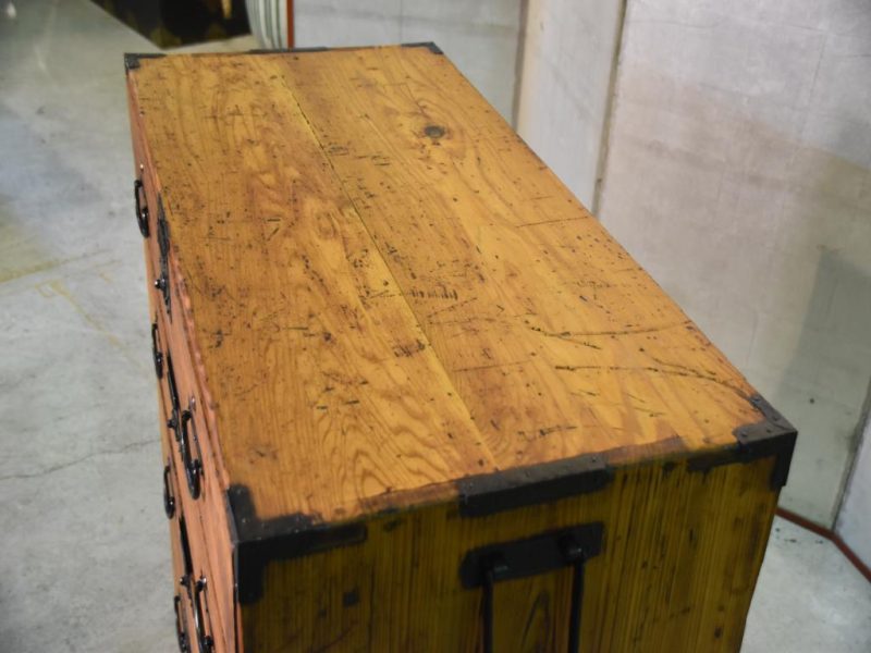 Antique 4 Drawer Clothing Chest - Image 11