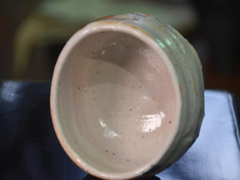 Shino Pottery Chawan Tea Bowl - Image 3