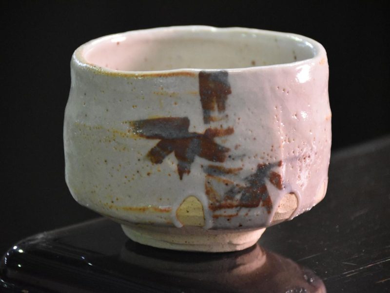 Shino Pottery Chawan Tea Bowl - Image 10