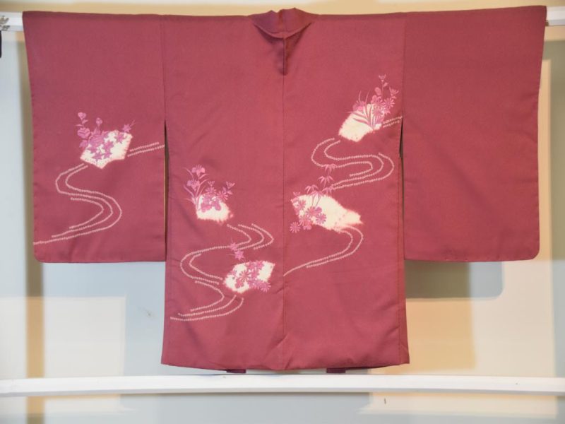 Vintage Haori with Embroidery and Shibori - Image 2