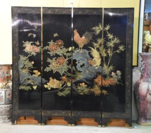 Lacquered Screen