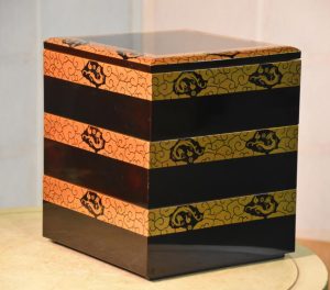 Jubako Japanese Lacquer Stacking Box