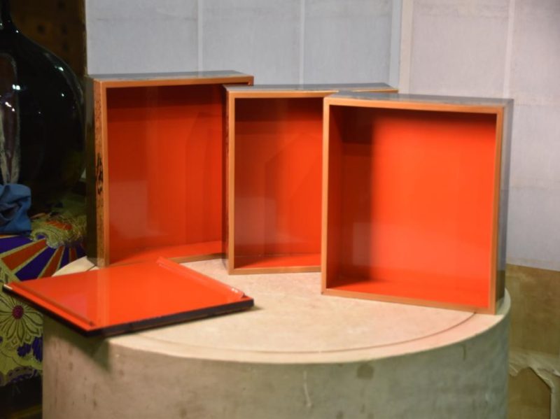 Jubako Japanese Lacquer Stacking Box - Image 5