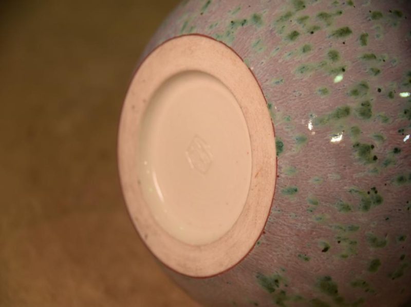 Japanese Flambe Glaze Vase by Matsuyama Gaei - Image 5