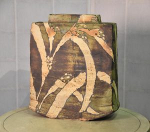 Japanese Studio Pottery Vase by Miyake Yoji