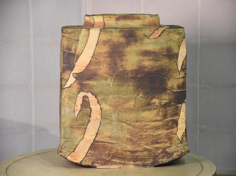 Japanese Studio Pottery Vase by Miyake Yoji - Image 6