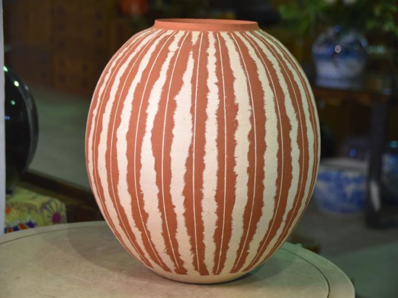 Japanese Studio Pottery Vase - Image 8