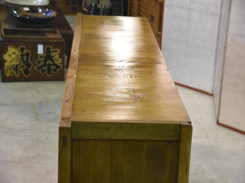 Japanese 6 Drawer Antique Sideboard - Image 4