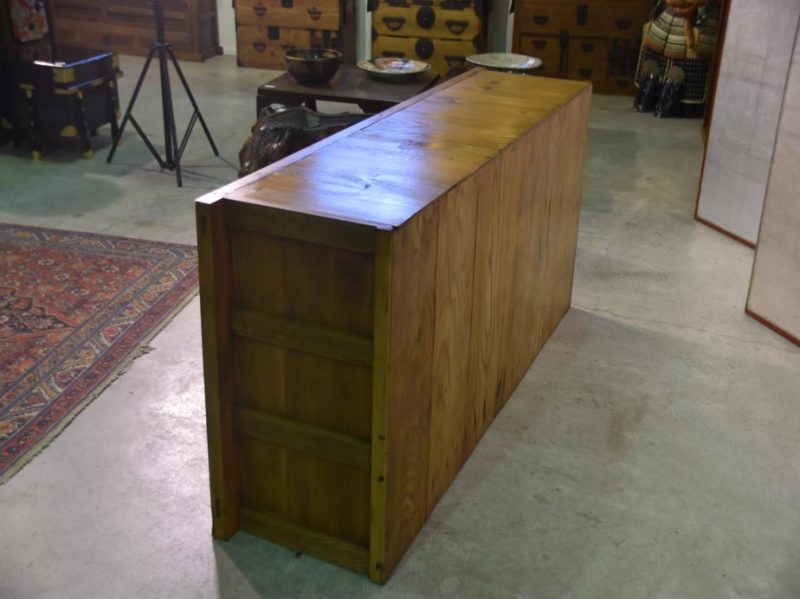 Japanese 6 Drawer Antique Sideboard - Image 3