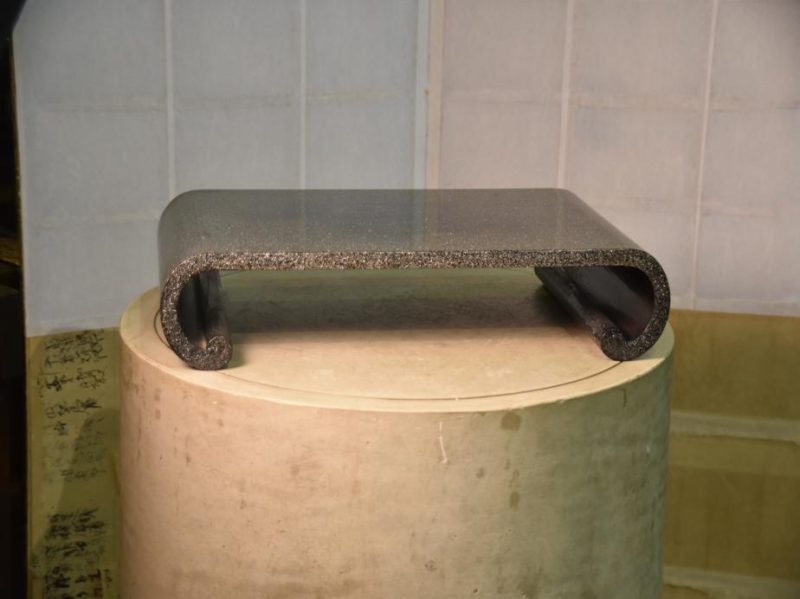 Japanese Mother of Pearl and Lacquer Scroll Table - Image 10