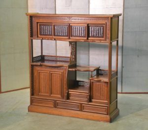 Chinese Export Kazari Dana Display Shelves