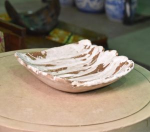 Japanese Shino Pottery Plate