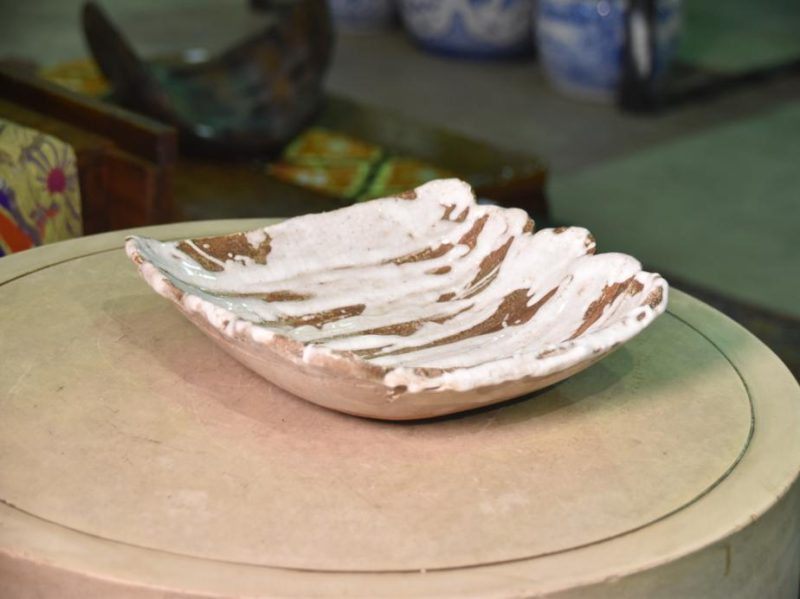Japanese Shino Pottery Plate
