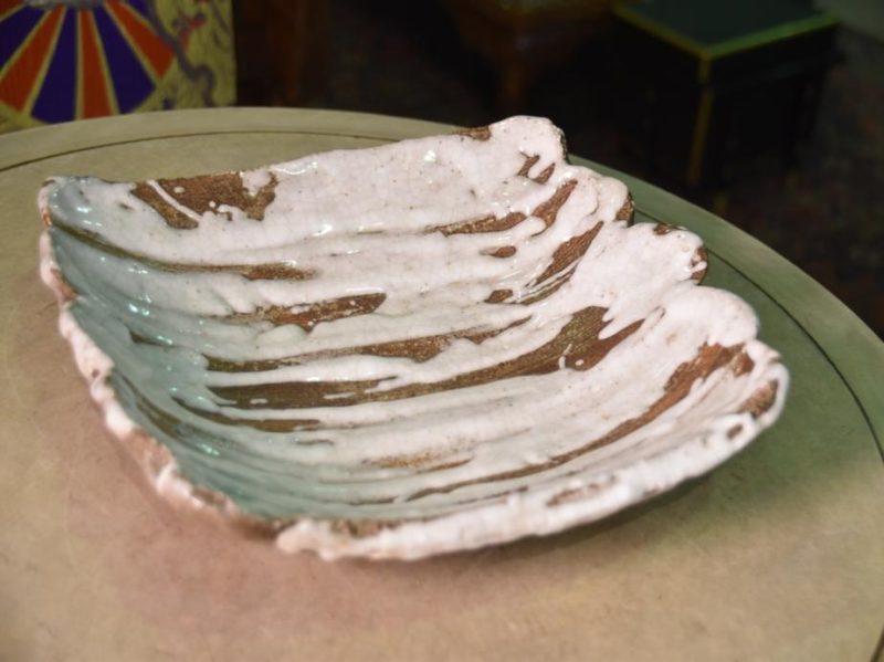 Japanese Shino Pottery Plate - Image 8