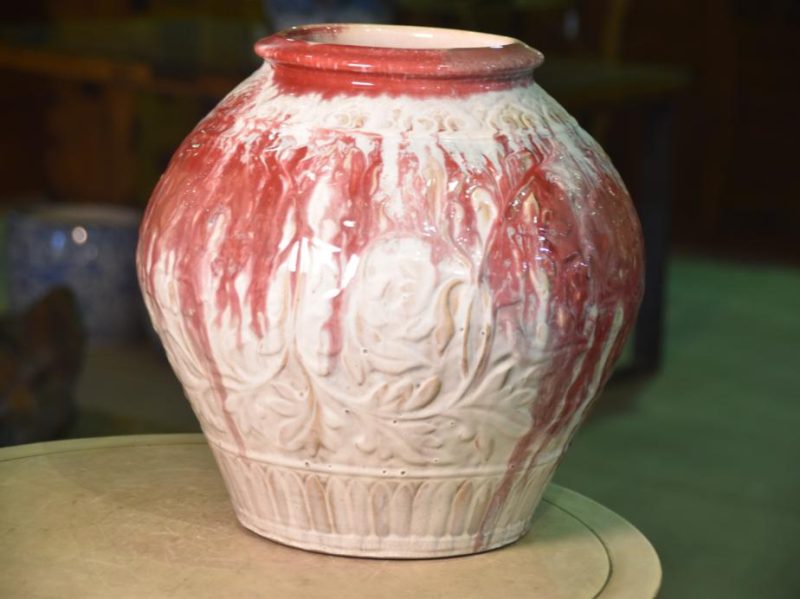 Japanese Flambe Glaze Vase by Uno Ninmatsu 1864-1937 - Image 6