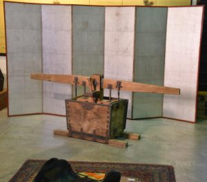 Japanese Meiji Period Wooden Fireman's Pump