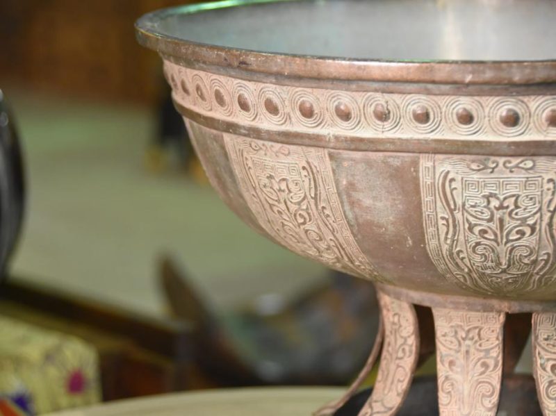 Japanese Bronze Garden Basin - Image 9