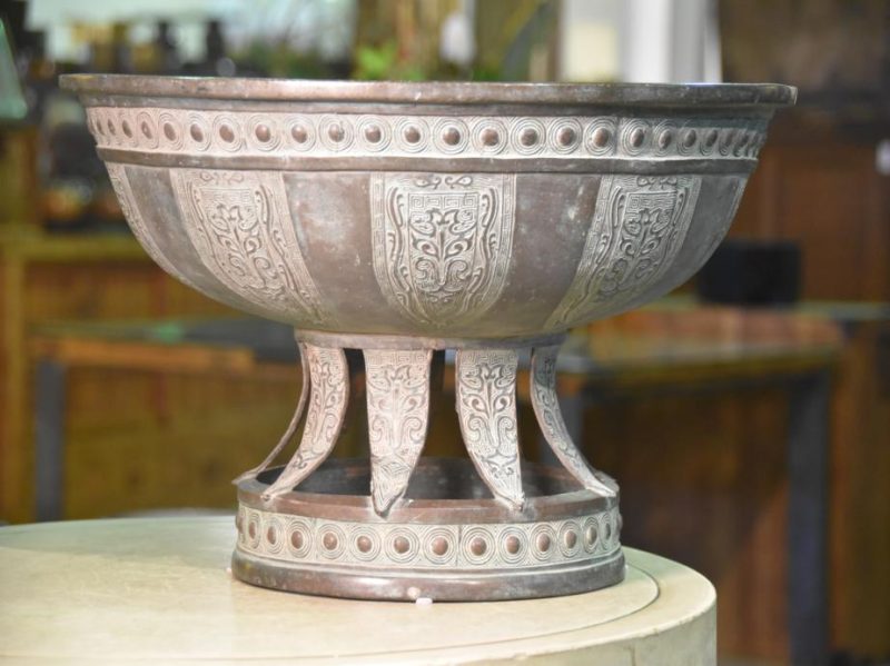 Japanese Bronze Garden Basin - Image 7