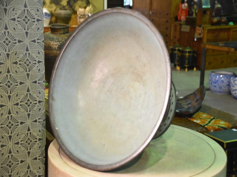 Japanese Bronze Garden Basin - Image 3