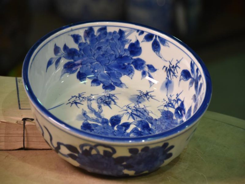 Japanese Blue and White Bowl - Image 9