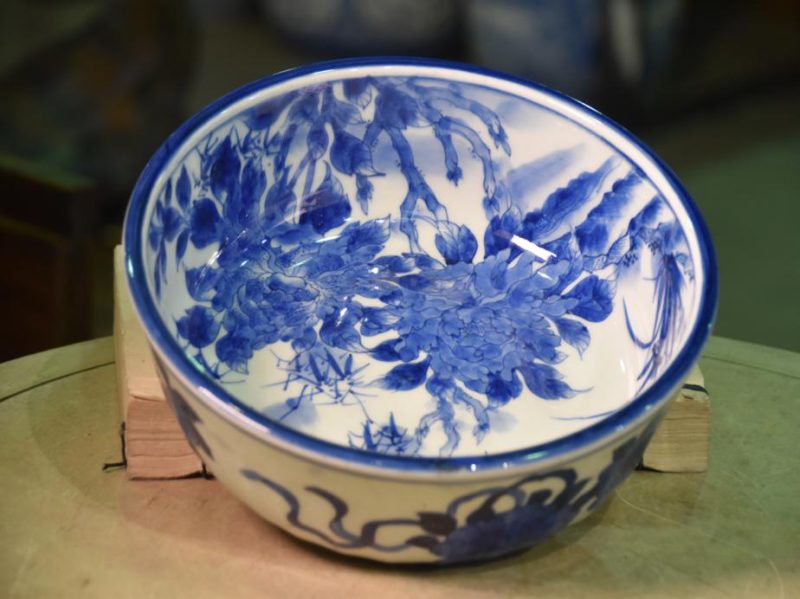Japanese Blue and White Bowl - Image 8