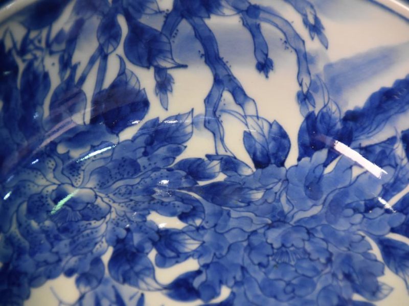 Japanese Blue and White Bowl - Image 7