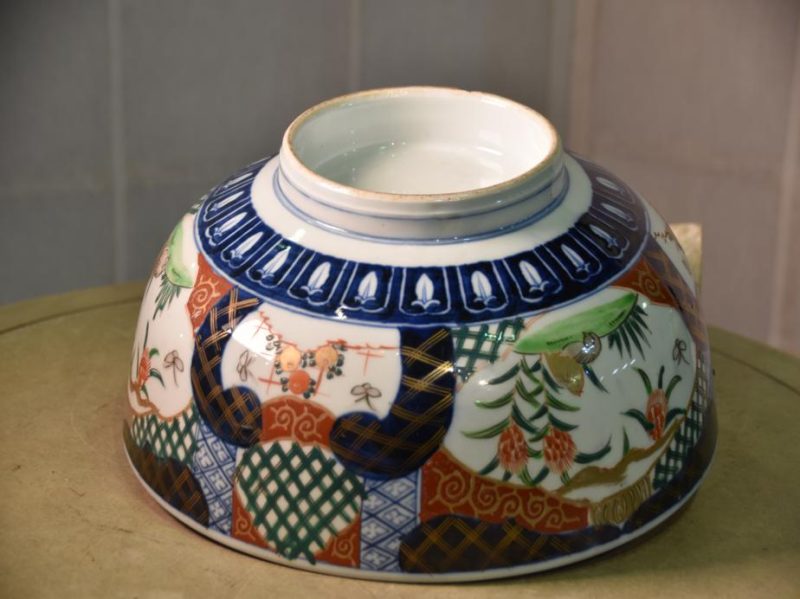 Japanese Coloured Imari Bowl - Image 3