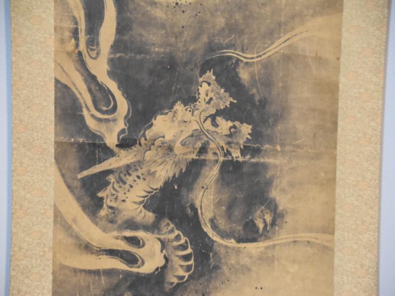 Sumi-E Ink Brush Dragon Scroll - Image 11