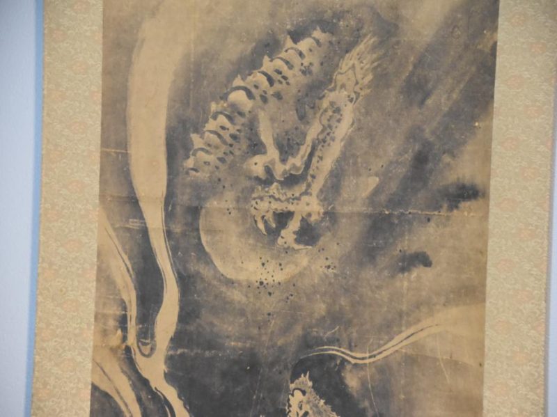 Sumi-E Ink Brush Dragon Scroll - Image 9