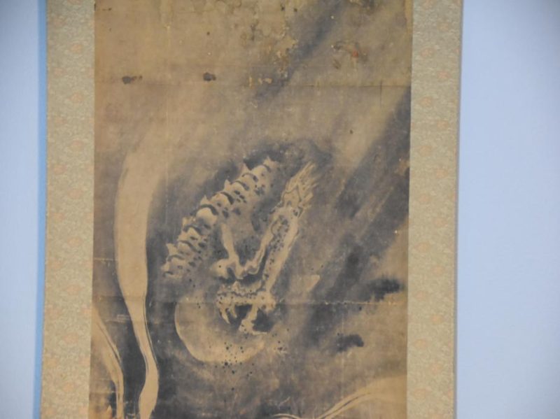 Sumi-E Ink Brush Dragon Scroll - Image 6