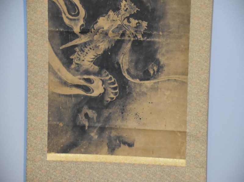 Sumi-E Ink Brush Dragon Scroll - Image 5