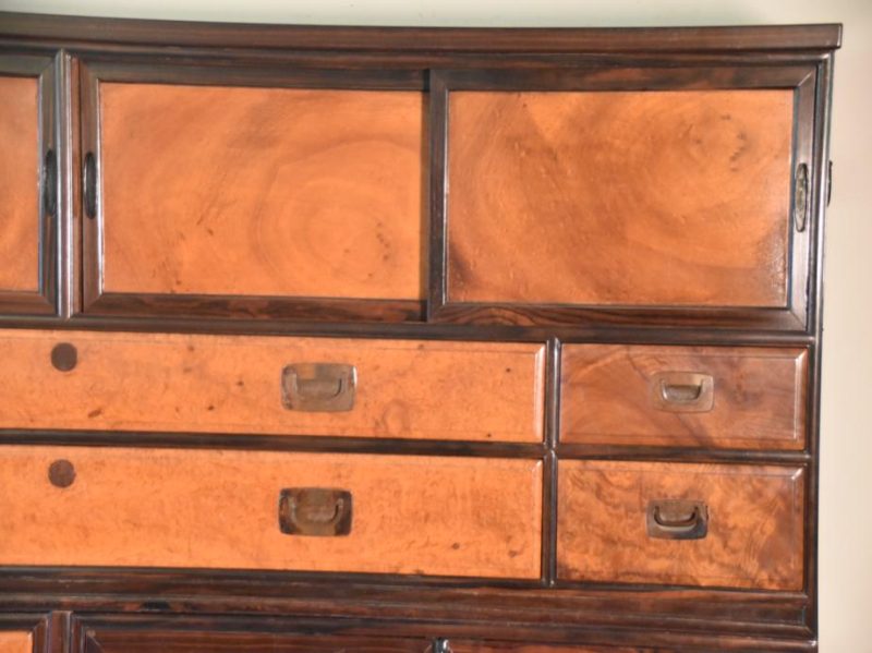 Japanese 5 Section Vintage Clothing Chest - Image 13