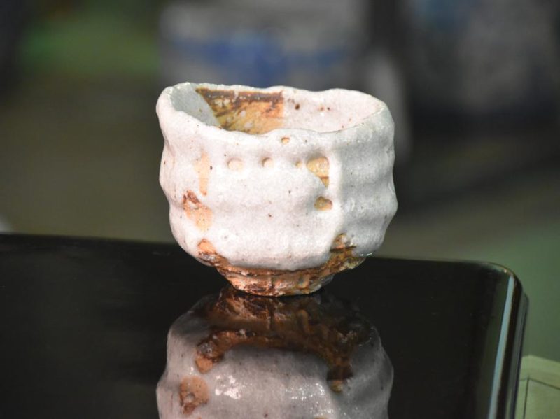 Japanese Wabi Sabi Chawan Tea Bowl by Murakoshi Takuma - Image 9