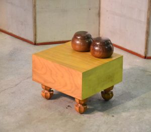 Japanese Go Board and Stones...ON HOLD K