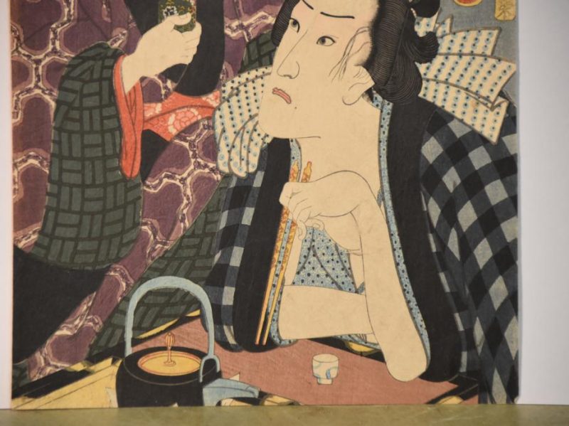 Edo Period Hanga Wood Block Print by Kunisada Toyokuni 111 - Image 4