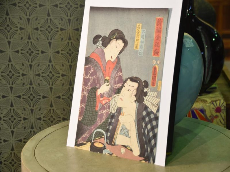 Edo Period Hanga Wood Block Print by Kunisada Toyokuni 111 - Image 3