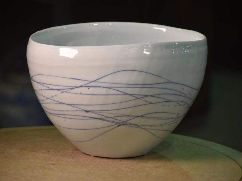 Japanese Celadon Glaze Bowl - Image 9