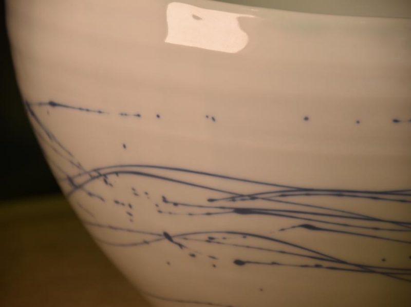 Japanese Celadon Glaze Bowl - Image 6