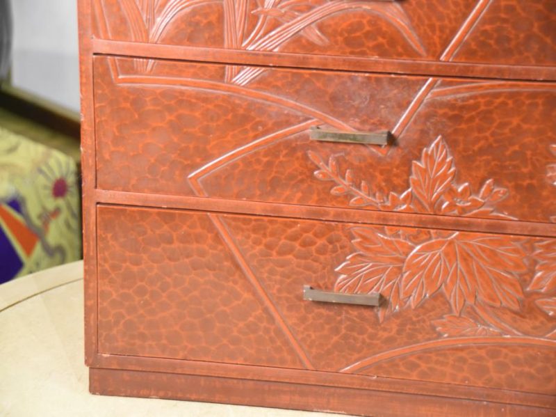Kamakura Bori Lacquered Small Chest of Drawers - Image 16