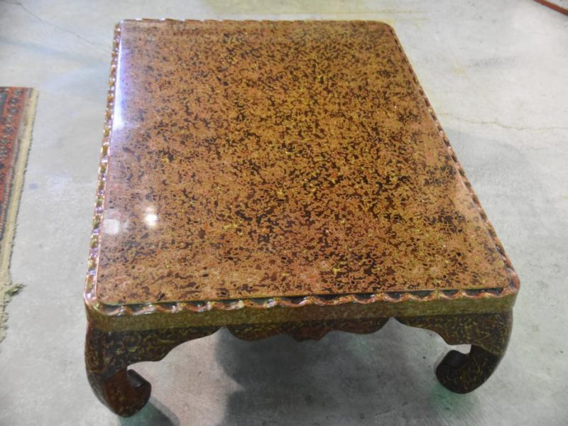 Japanese Lacquer Ware Coffee Table - Image 13