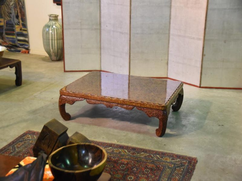 Japanese Lacquer Ware Coffee Table