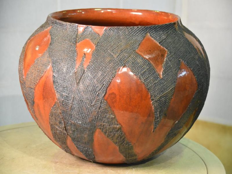 Japanese Studio Pottery Vase - Image 9