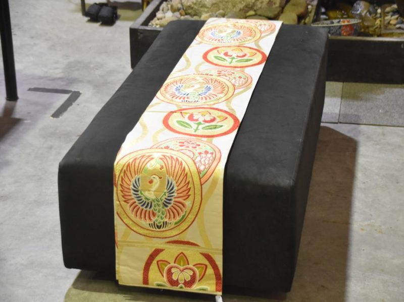 Silk Brocade Vintage Obi Table Runner