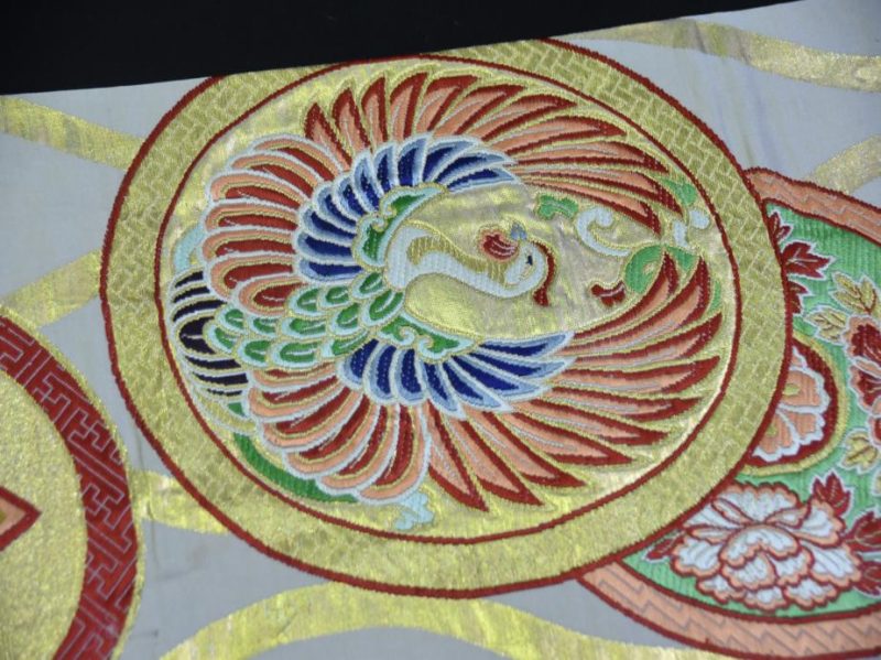 Silk Brocade Vintage Obi Table Runner - Image 8
