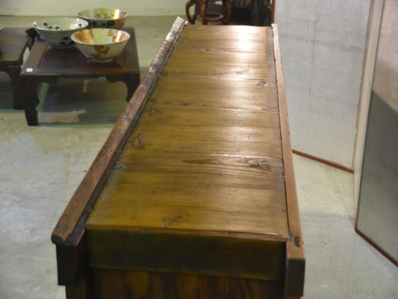 Japanese Antique Wooden Sideboard - Image 7