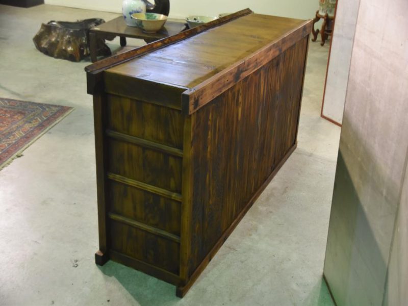 Japanese Antique Wooden Sideboard - Image 6