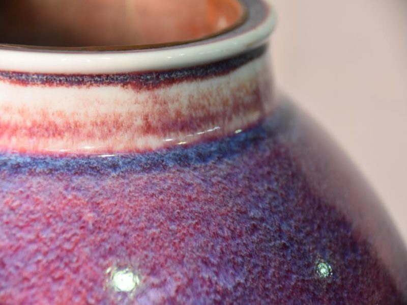 Japanese Flambe Vase - Image 13