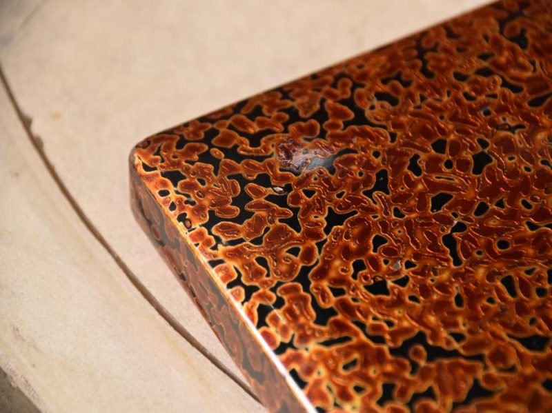 Japanese Wakasa Lacquer Stacking Box Jubako - Image 7