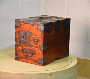 Japanese Antique Writing and Money Collection Box