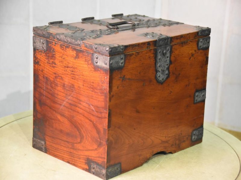 Japanese Antique Writing and Money Collection Box - Image 6